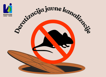 Namen deratizacije je preprečevanje širjenja bolezni, ki jih prenašajo glodavci.