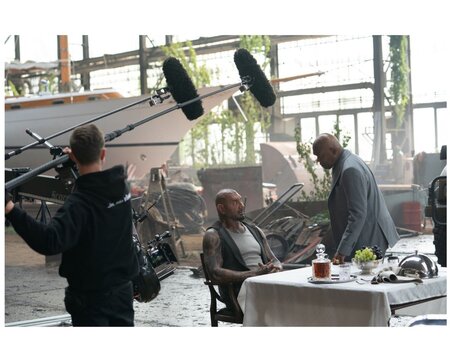 Utrinek s snemanja filma. Foto: 24 ur.com.